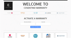 Desktop Screenshot of cosentinowarranty.com